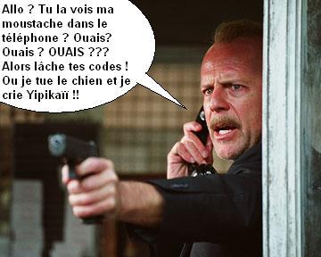 Bruce Willis moustache