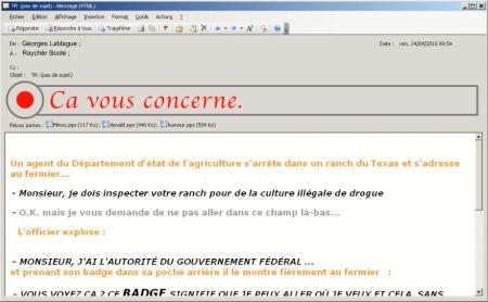 ca vous concerne rouge