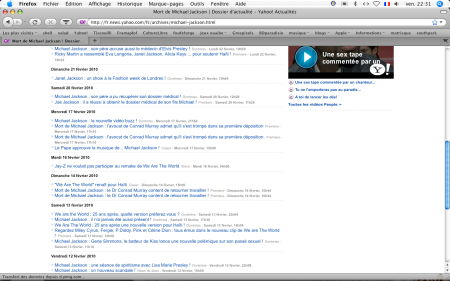 Image dossier mickael jackson