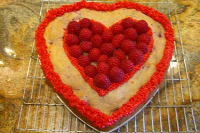 raspberry cake