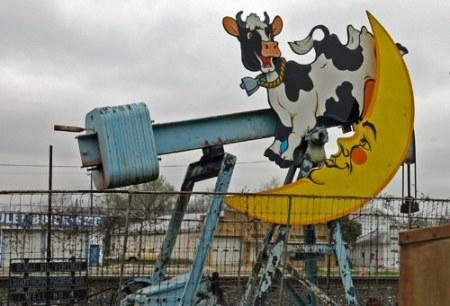 vache qui fabrique du pétrole