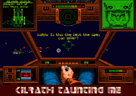 Dakkath le kilrathi : "The void ! the void !"