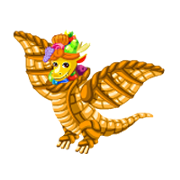 Le dragon-cornucopia.