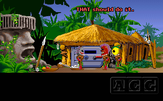 monkey island door safe