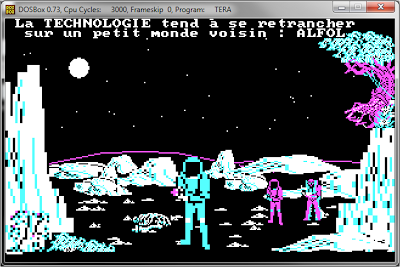 screenshot du jeu vidéo Tera, de Loriciel