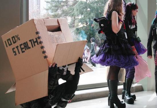 Maryse-Gâteau en stealth mode.